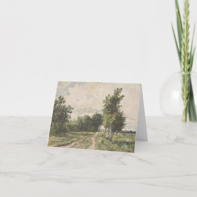 Belo cartão de vazio para se expressar (Frente)