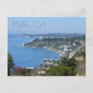 Belo cartão postal da Costa Malibu!