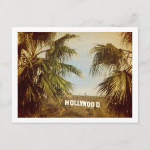 Belo cartão postal de Hollywood!