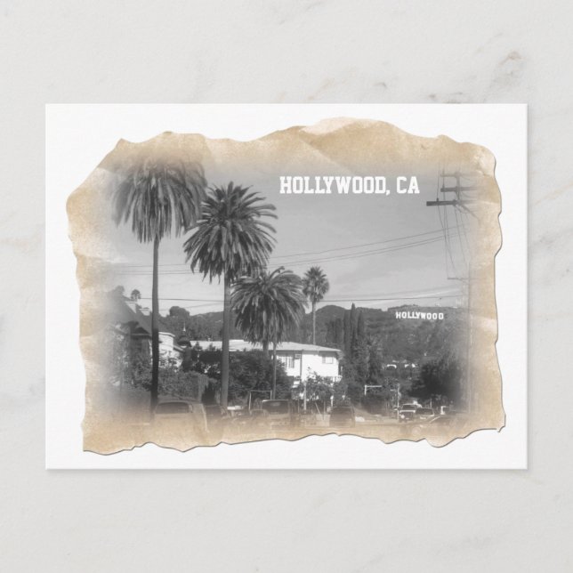 Belo cartão postal de Hollywood! (Frente)