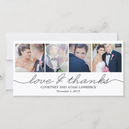 Belo Casamento Escrevendo - Cartões - Branco