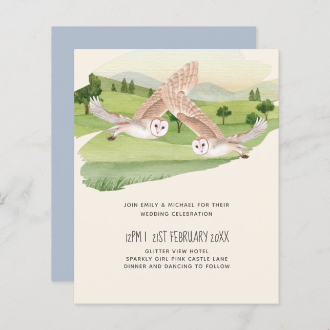 Belo Casamento OWLS (Frente/Verso)