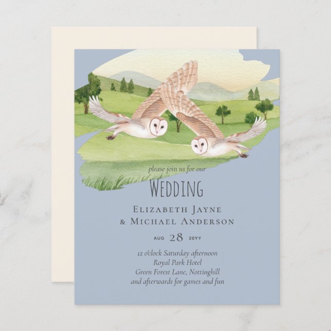 Belo Casamento OWLS (Frente/Verso)