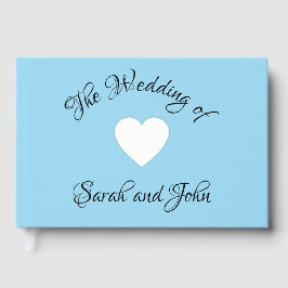 Belo casamento prateado Foil Guestbook