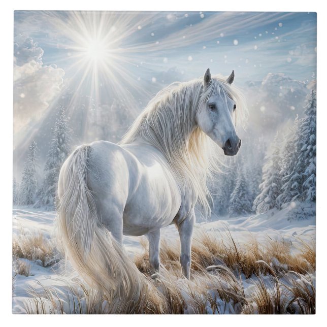 Belo Cavalo no Natal da Neve (Frente)