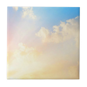 Belo Céu Azul com Nuvens,