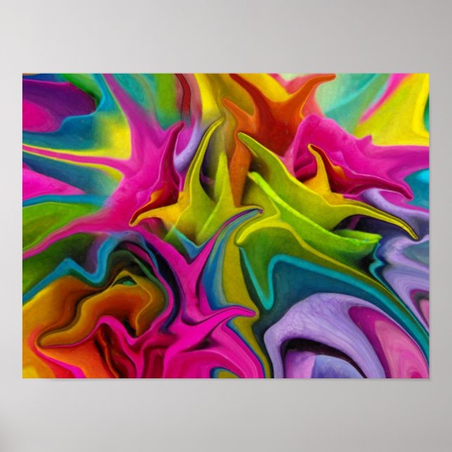 Belo Chakra Balance Reiki Art Poster (Frente)