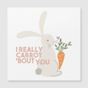 Belo Coelho Carrot Pun - Eu Realmente Carrot Sobre