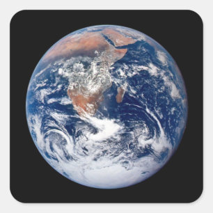 Belo conjunto de adesivos Planeta Terra