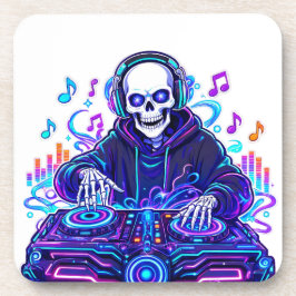 Belo Conjunto de Porta-Copos de Música EDM com Cav