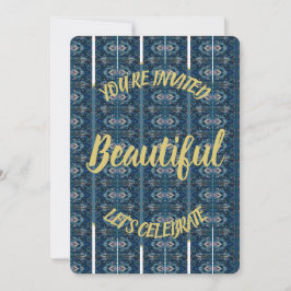 Belo Convite - PERSONALIZE-O