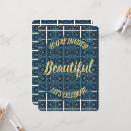 Belo Convite - PERSONALIZE-O