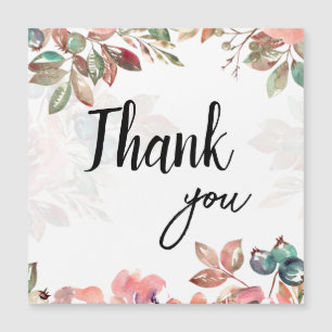 belo design com flores Obrigado