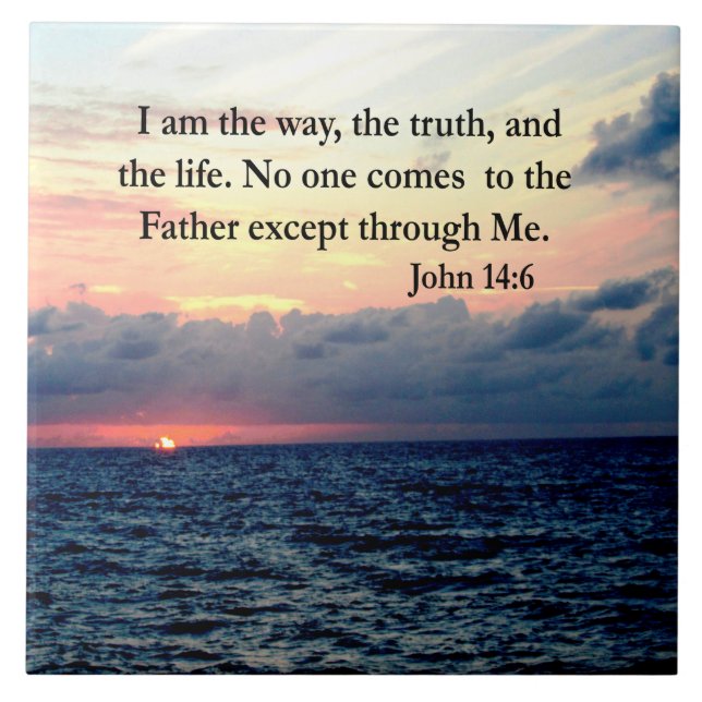 BELO DESIGN DE FOTO JOHN 14:6 (Frente)