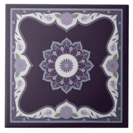 Belo design de rolagem de mandala