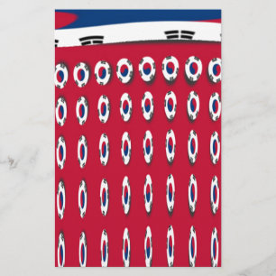 Belo Designio de Bandeira Coreana Minúscula com Ba