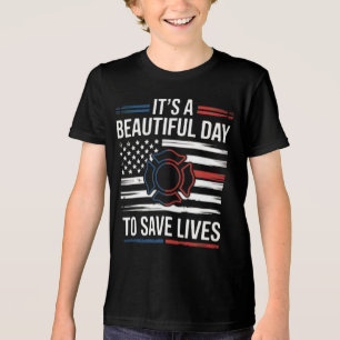 Belo Dia Para Salvar Vidas Bombeiro PNG