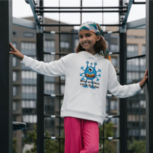 Belo e Azul Cartoon Monster Engraçado Diversão par