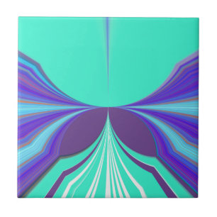Belo e espantoso Design de padrão ciano roxo