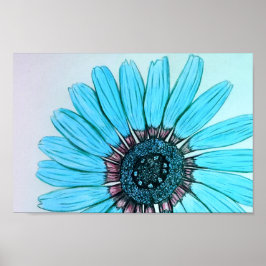 Belo esboço de mão Design Poster