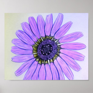 Belo esboço de mão Design Poster