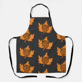 Belo Feliz Dia de Ação de Graças em Folha de outon