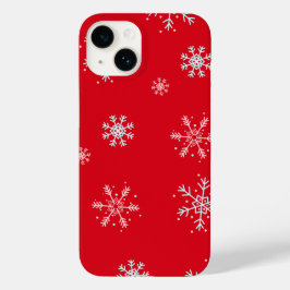 Belo floco de neve ilustrativo vermelho Backgroun