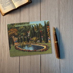 Belo Jardim em Savannah GA Cardstock