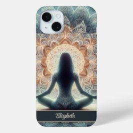 Belo Mandala Meditando Nome Personalizado De Menin