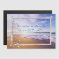 Belo nascer de praia