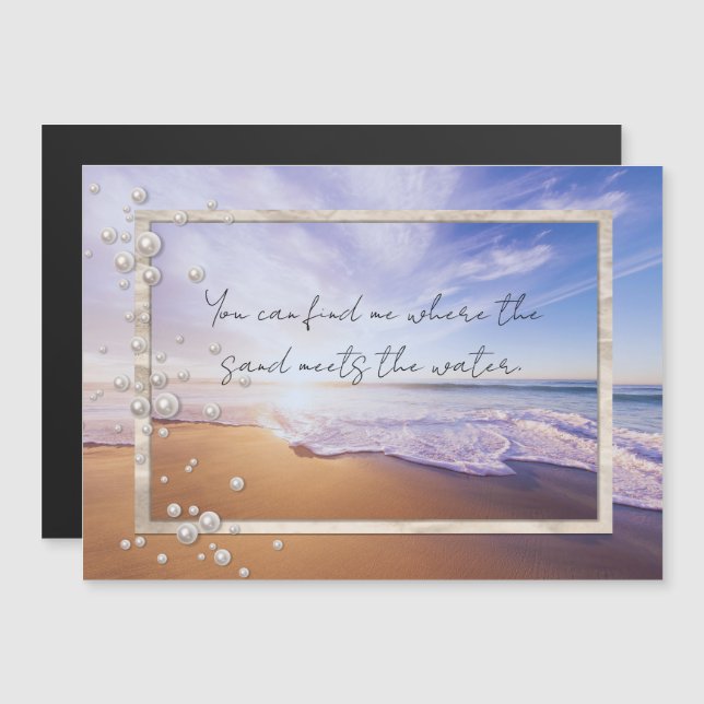 Belo nascer de praia (Frente/Verso)