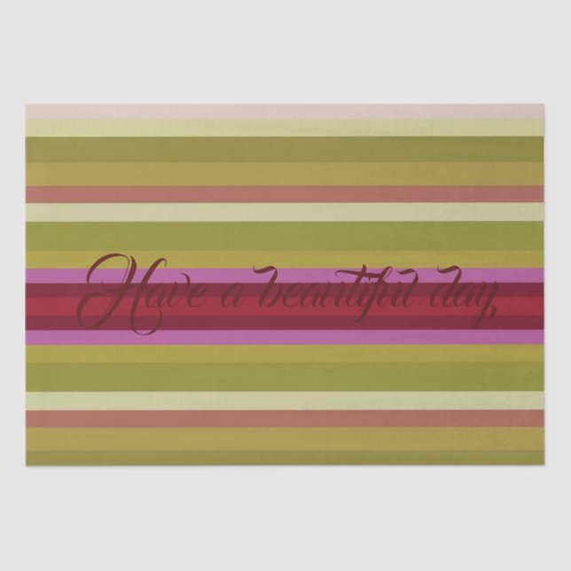 Belo Papel de Tecido do Dia (Frente )