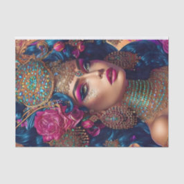 Belo Papel Tecido de Decoupage Artístico