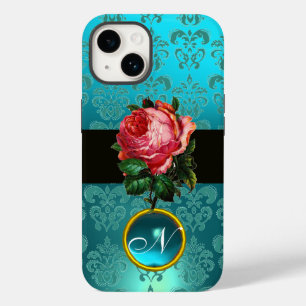 BELO PINCO ROSO AZUL DAMASK GEM MONOGRAMA