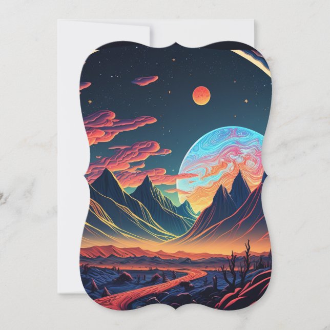 Belo planeta Alienígena (Frente)