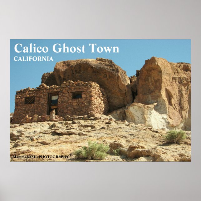 Belo Poster de Calico Ghost Town! (Frente)