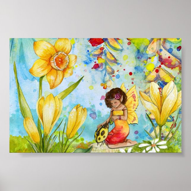 Belo poster de fada (Frente)