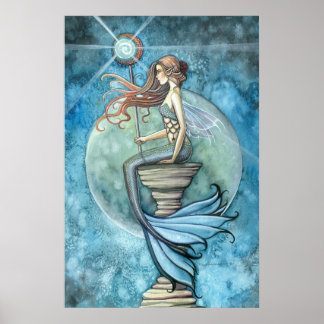 Belo Poster de Sereia de Molly Harrison