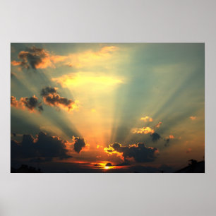 Belo Poster sunset