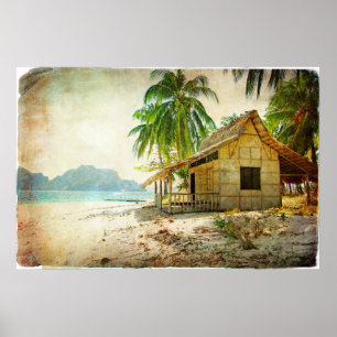 Belo Poster vintage de 36" x 24", Papel (Matte)