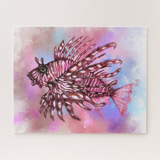Belo Quebra-cabeça de Lionfish (Horizontal)