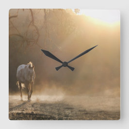 Belo Relógio de Cavalo Ocidental