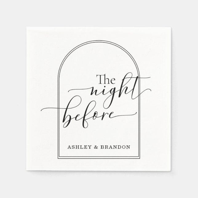 Belo Roteiro Mínimo A Noite Antes de Guardanapos (Frente)