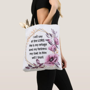 Belo Salmo 91 Floral Tote Bag