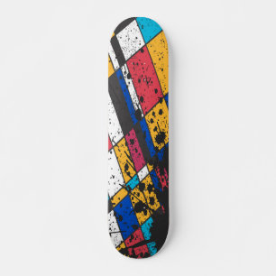 Belo skate de Impressão de pintura
