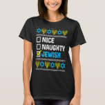 Belo Suéter Judeu e Malvado Chanukah Chanukah<br><div class="desc">Belo judeu malvado e nojento Hanukkah Sweater Chanukah Jew</div>