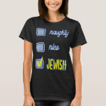 Belo Suéter Judeu e Malvado Chanukah Chanukah<br><div class="desc">Belo e malvado Judeu Ugly Hanukkah Suéter Chanukah Engraçado</div>