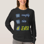 Belo Suéter Judeu e Malvado Chanukah Chanukah<br><div class="desc">Belo e malvado Judeu Ugly Hanukkah Suéter Chanukah Engraçado</div>