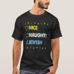 Belo Suéter Judeu e Malvado Chanukah Chanukah<br><div class="desc">Belo Judeu Suéter Sueco de Chanukah,  Judeu e Malvado 5.</div>