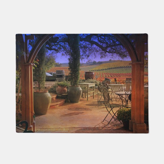 Belo tapete da porta do tucano (Frente)